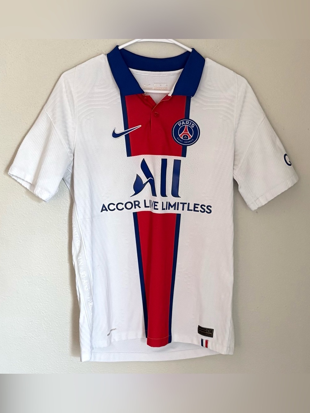 Nike PSG Paris Saint-Germain Vaporknit Match Away 2020-21 Jersey Size M $165